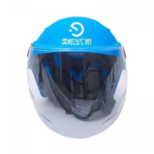 饿了么头盔冬季蓝色风暴众包蜂鸟即配外卖员骑手冬盔夏盔默认无